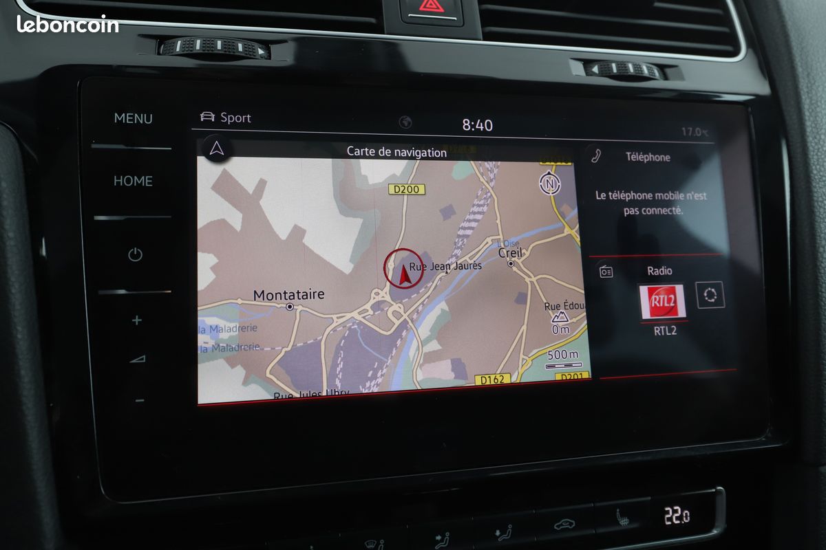 Volkswagen Golf VII 2.0 TSI BlueMotion Tech GTI Performance DSG7 5P 245 ch (image 17)