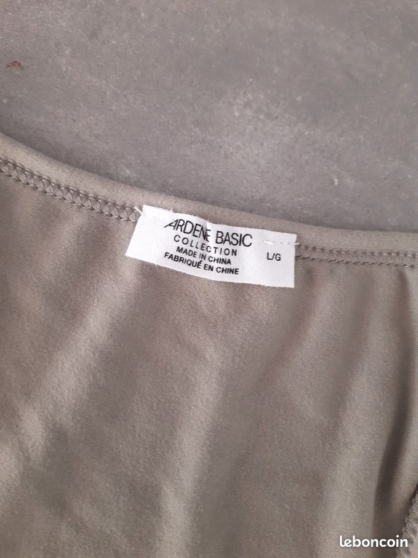 Lot vêtement été femme taille 2/3 et L Débardeur hauts manches courtes (image 12)