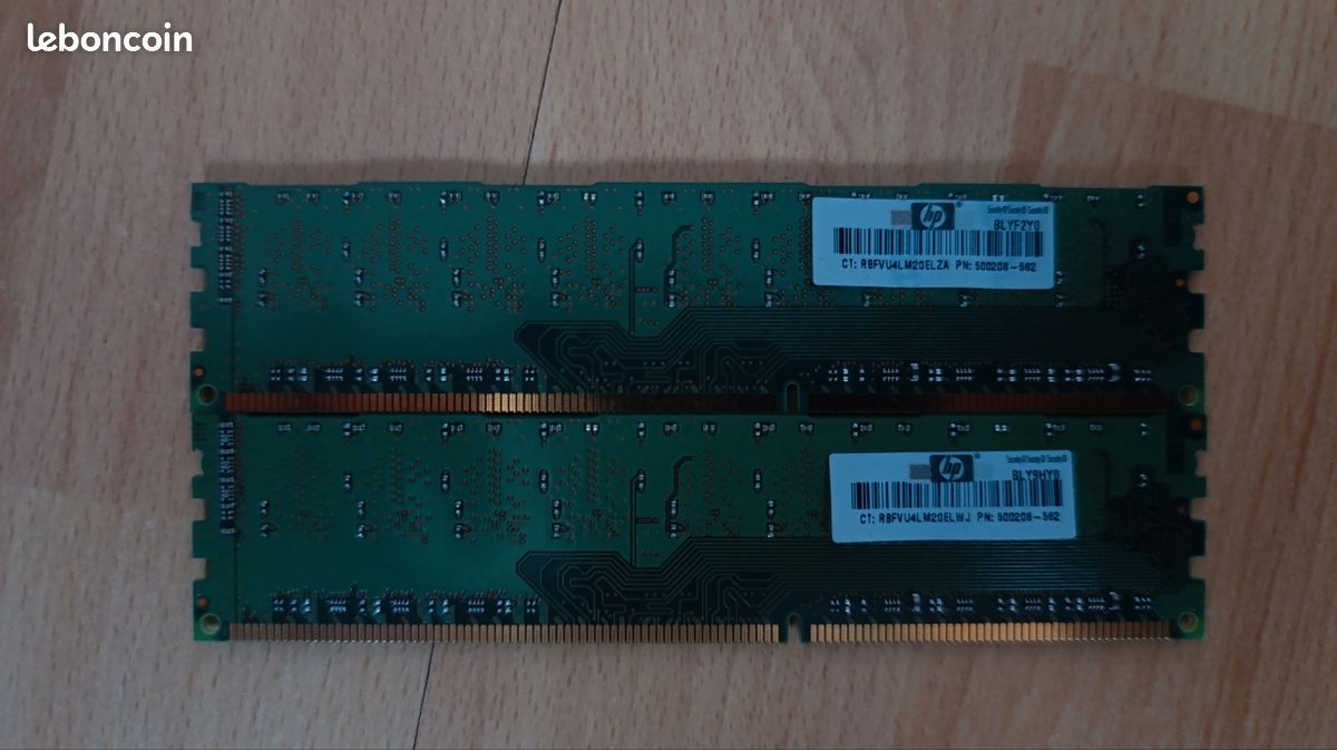 Barrette de ram DDR3 1333MHz 2 x 1Go (image 3)