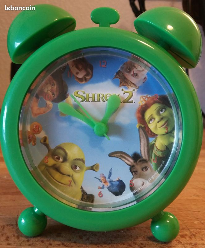 Reveil pour enfants SHREK Neuf (image 1)