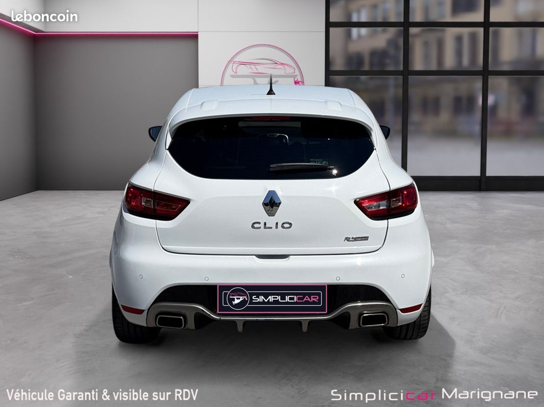 RENAULT CLIO IV 1.6 Turbo 220 Energy RS Trophy EDC RS Monitor Camera Garantie 12 mois (image 7)