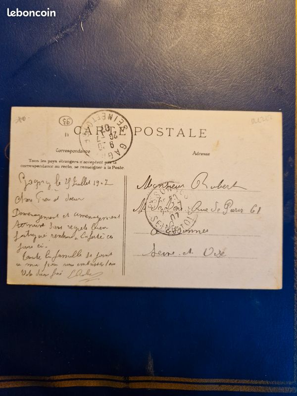 Carte Postale Ancienne CPA 93 Gagny Rue De Montfermeil - Années 1900, Scène De Vie