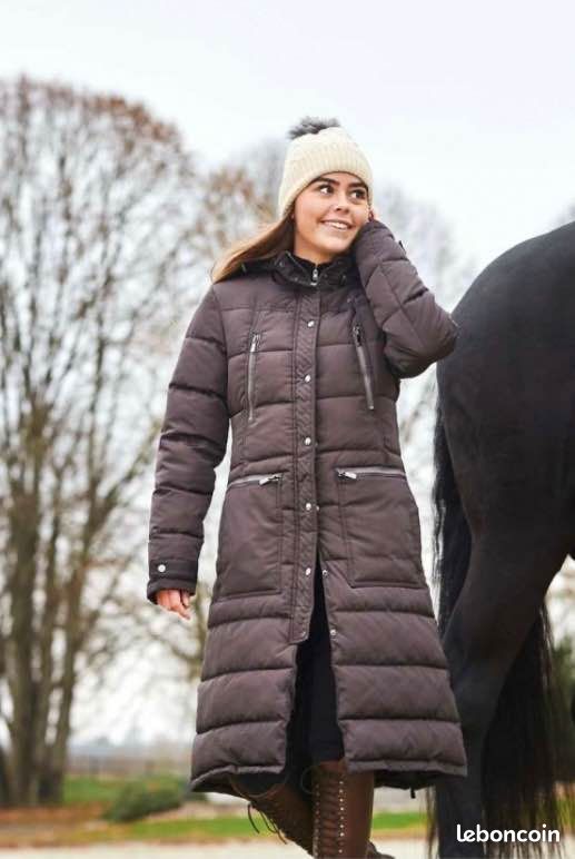 Capuche Manteau Equitation Hiver Manteau D'équitation Femme ELT