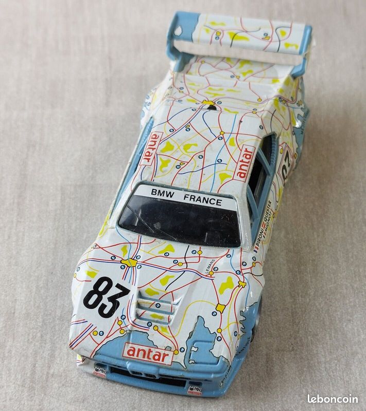Modèle Réduit Solido 1/43 BMW M1 Rothmans - 26ème Tour De Corse - Occasion
