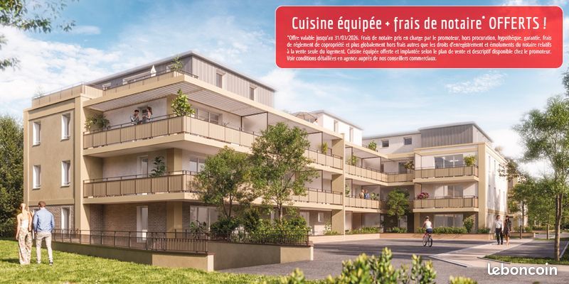 Appartement 3 pièces 59 m² · à Dammarie-les-Lys · 59 m² · 226 825 €