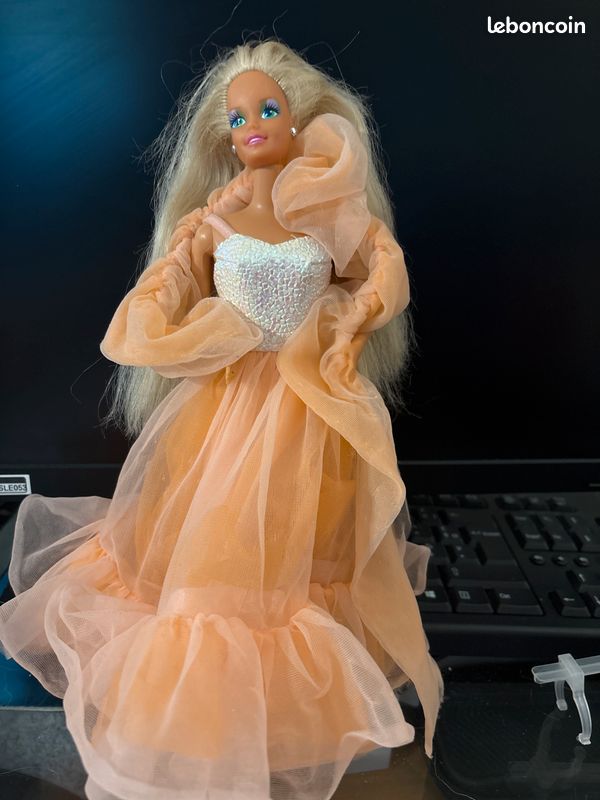 Vintage Barbie Mattel MOD #3360 Robe agréablement paysanne 1972 - France