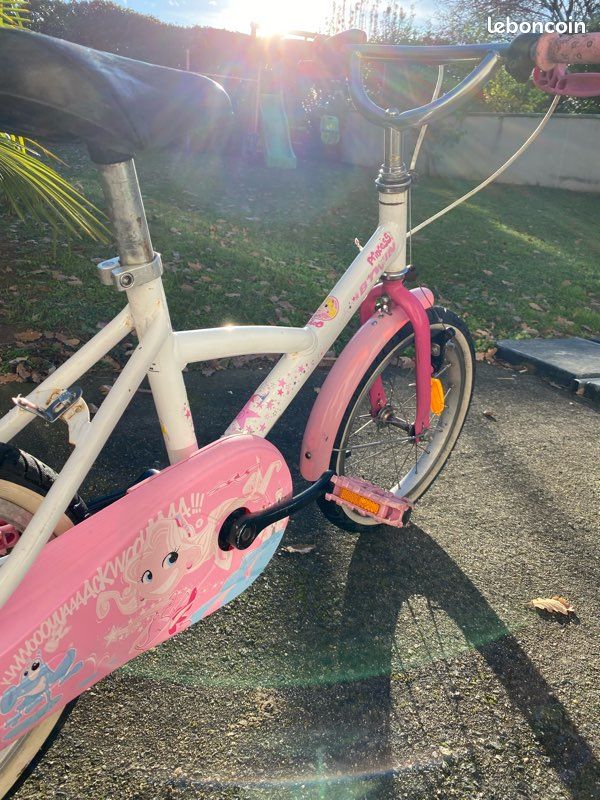 Vélo fille 6/8 ans BTWIN princesse (image 7)