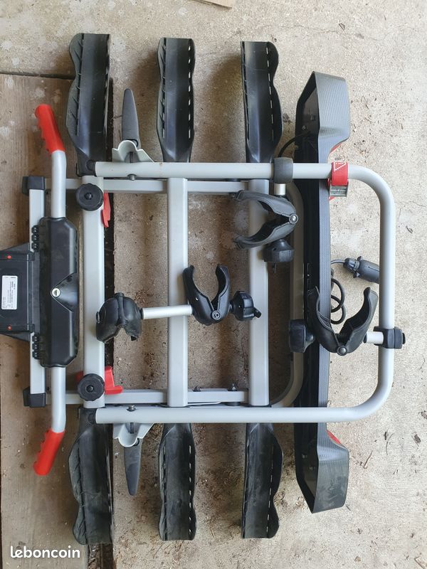 Mont Blanc Porte-vélos plateforme sur boule d'attelage Tow Voyage