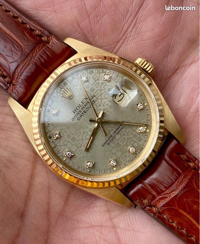 Rare : Rolex 16018 anniversary dial and diamonds circa 83 (image 1)