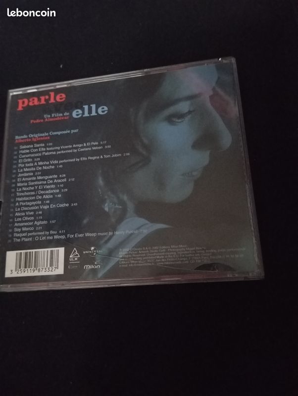 Cd BOF Parle avec elle (Pedro Almodovar) - Alberto Iglesias (image 3)