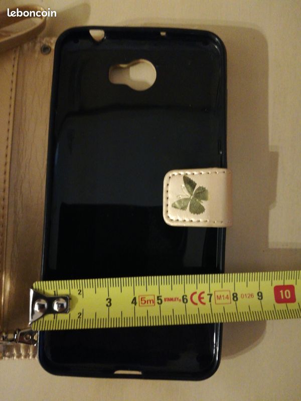 Protege pohette telephone doree (image 5)