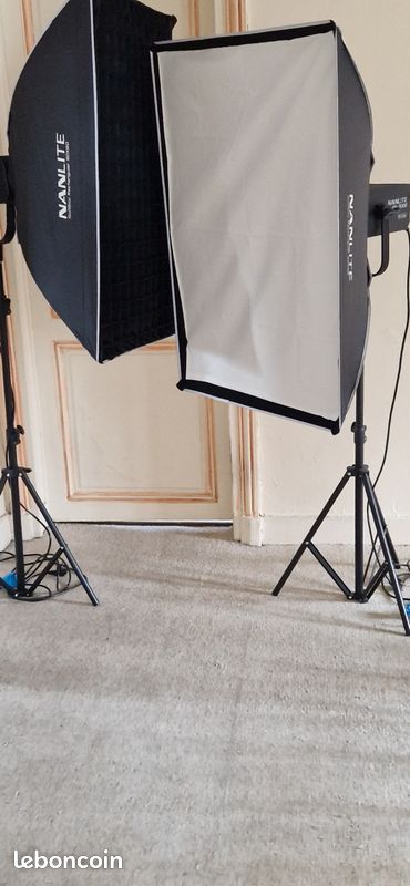 Projecteurs Nanlite FS-300b bi color projecteurs led light (image 7)
