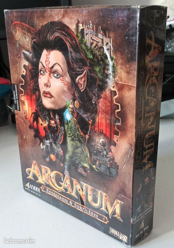 BIG BOX Arcanum IBM-PC CD-ROM neuf sous cello (image 6)