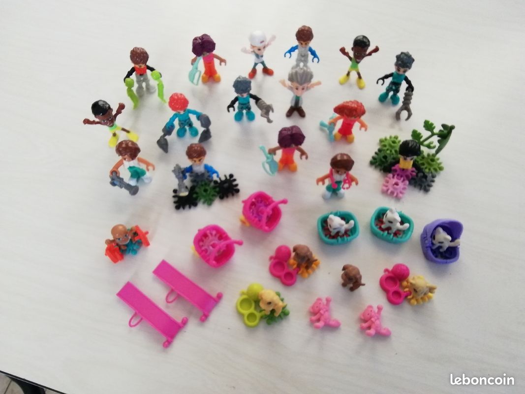 Kinder figurines ancien montable lot Infinimix accessoires 2015/16/17... (image 7)