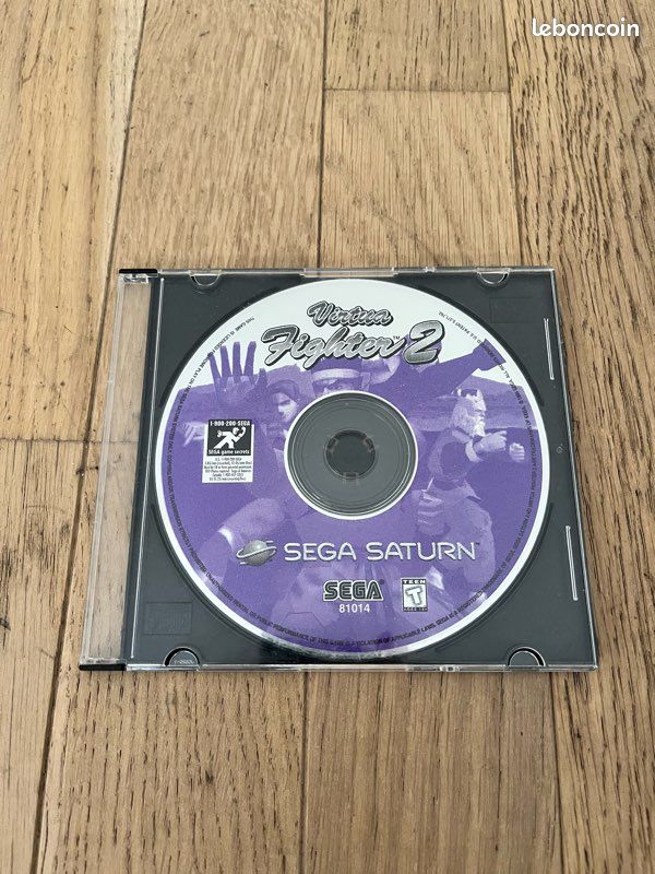 Virtua Fighter 2 Sega Saturn - US version - CD seul (image 1)