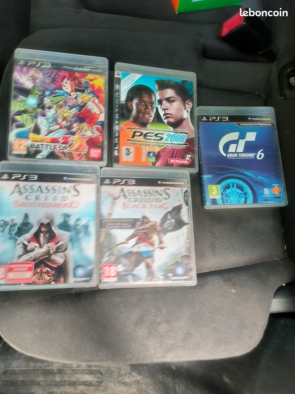 5 jeux de PlayStation 3 très très bon état (image 1)