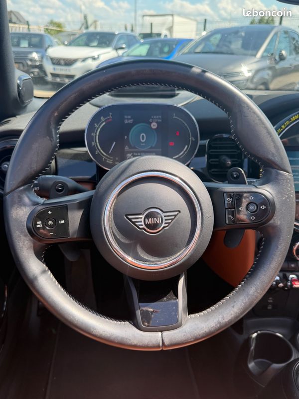 MINI CABRIO 2.0 180CH COOPER S BVA - 1ÈRE MAIN - AFFICHAGE TÊTE HAUTE - INT. CUIR CHAUFFANT - CAPOTE ELECTRIQUe (image 22)