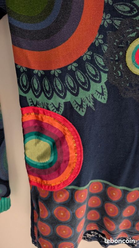 Tee-shirt manches longues Desigual 11/ 12 ans (image 5)