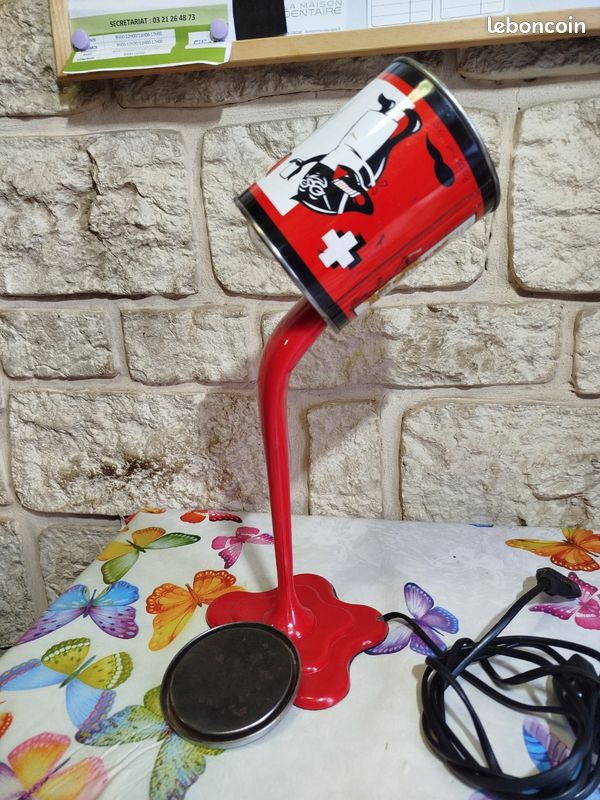 Lampe ( design ) curiosité pot de peinture renversé (image 3)