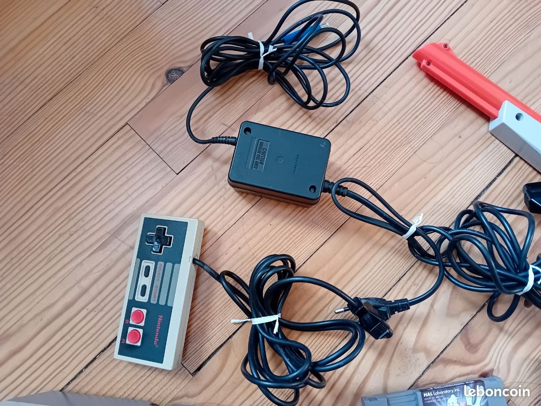 🎮 Console Nintendo NES + manette, Zapper et 3 jeux (Mario, Ghostbusters II, Godzilla) (image 5)
