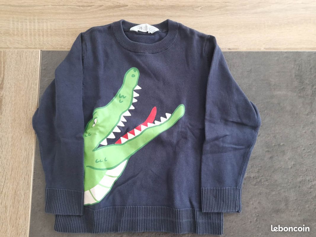 TU Boys Green Knitted Gruffalo Jumper 3-4 Years New