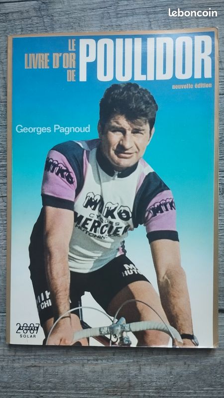 Le livre d'or de Poulidor avec sa dédicace (image 1)