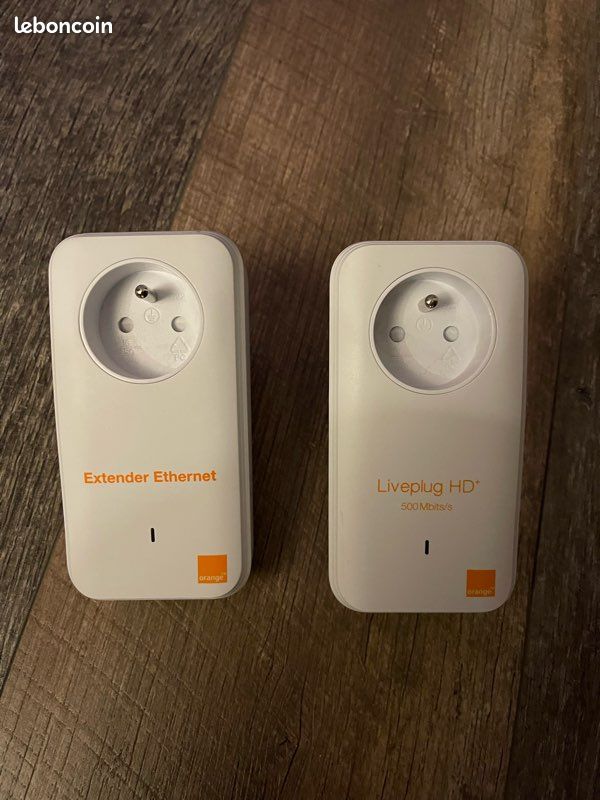 Prise CPL Orange -Liveplug HD+ - Accessoires informatique