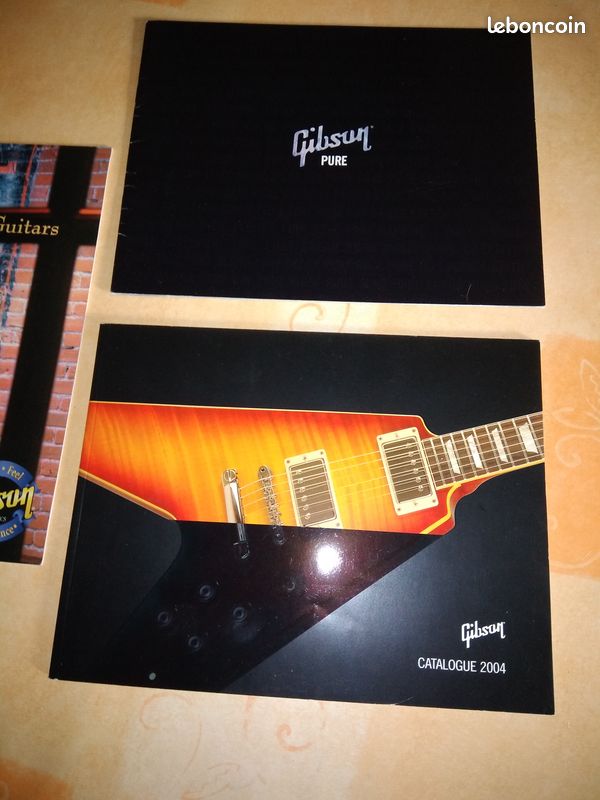 Lot de catalogues Collectors GIBSON rares en TBE (image 3)