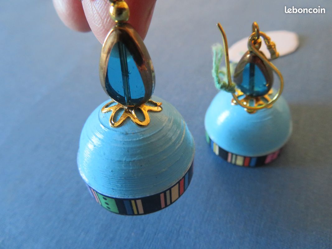 Boucles d'oreilles indiennes (image 4)