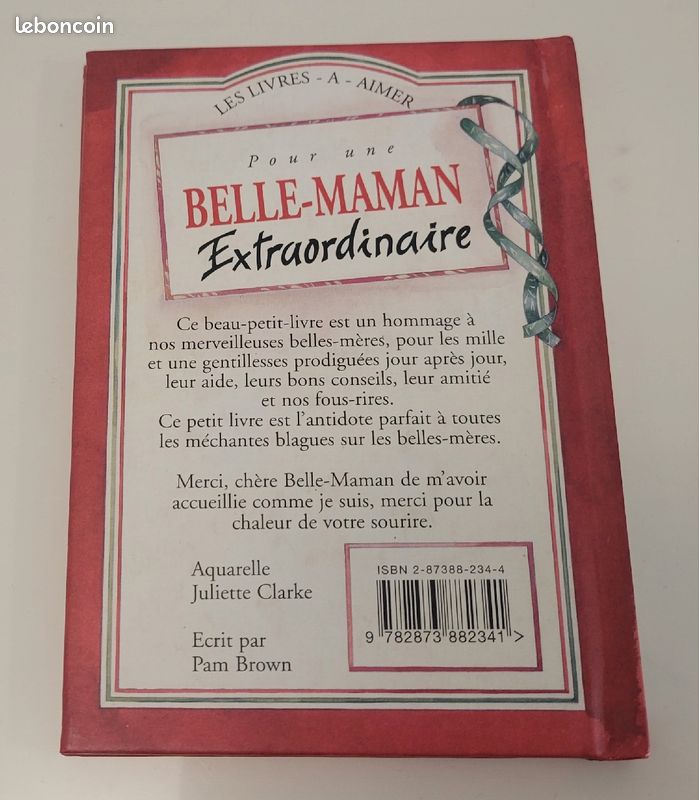 Livre "Belle-maman extraordinaire" de Pam Brown (image 2)