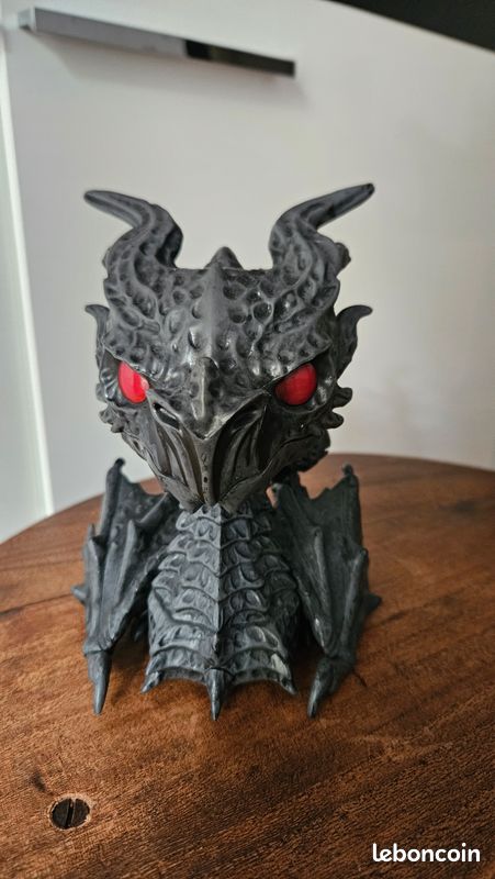 Figurine Dragon Alduin Skyrim The Elder Scrolls V 25 Cm - Collection Geek Jeu Vidéo