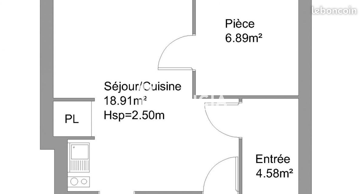 Appartement 2 pièces 35 m² · à Nancy · 35 m² · 613 €/mois
