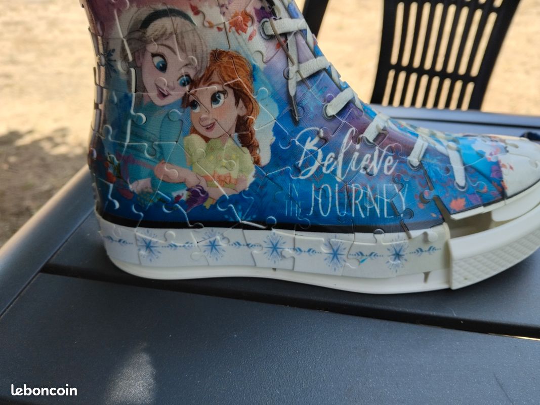 Baskets puzzle la reine des neiges (image 5)