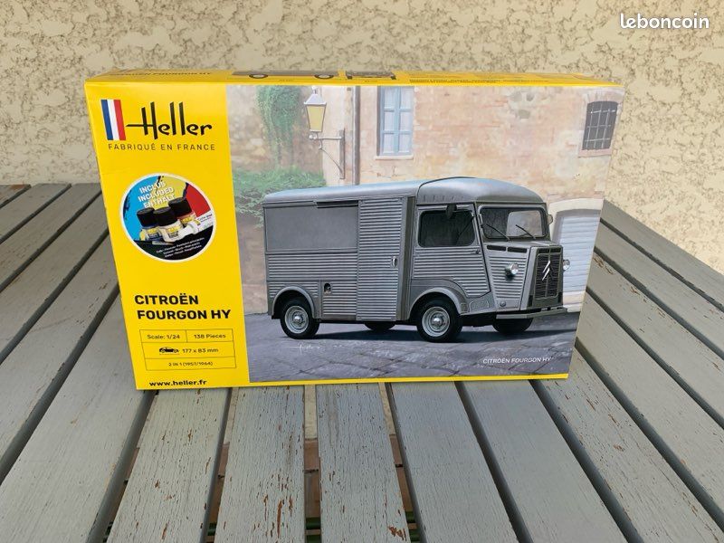 Maquette Fourgon PHEBUS 1/24 - Citroën Type HY 'PHEBUS' En Résine