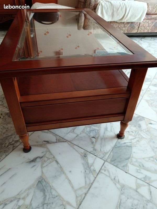 Table basse en merisier (image 2)