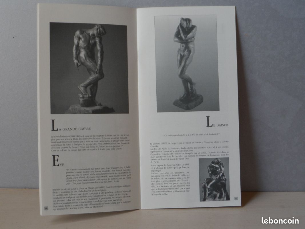 Catalogue Expo RODIN Avignon 1996 TBE (Sabine) (image 3)