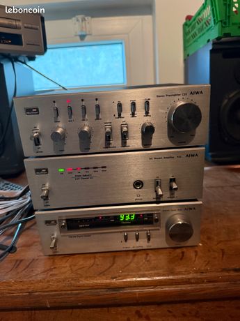 Micro chaîne aiwa mini compo22 ampli preampli - Photo, audio & vidéo