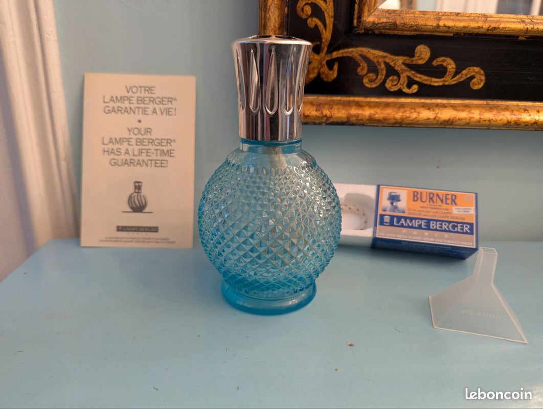 Ancienne lampe berger pointe de diamant - FR