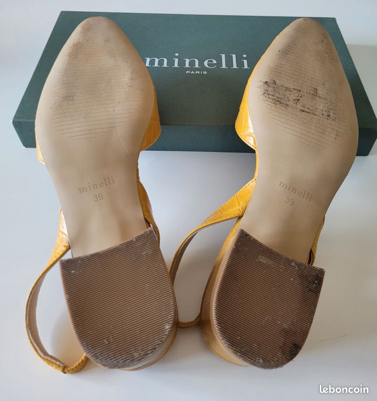 Chaussures Femme Minelli T39 cuir (image 3)