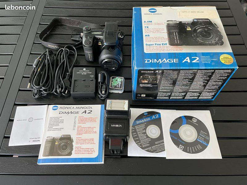 konica minolta dimage a2 - Comprar Cámaras Réflex (autofoco) en