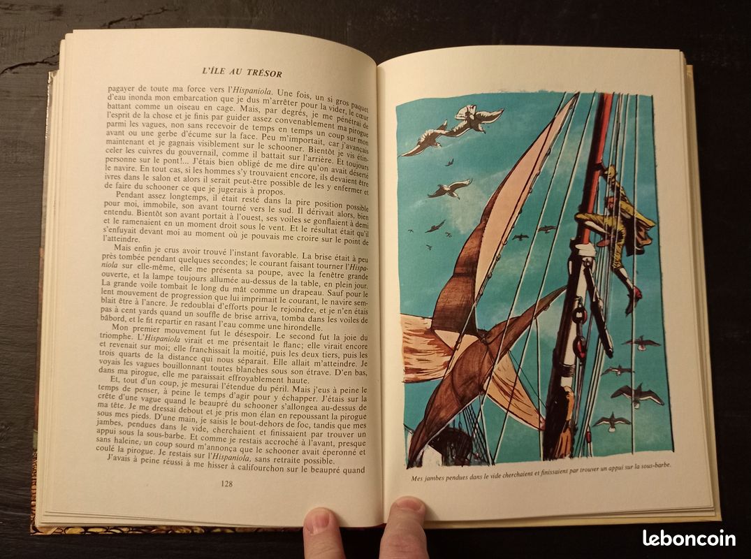 R. L. Stevenson : L'île au trésor - Hachette La Galaxie 1972 (image 10)