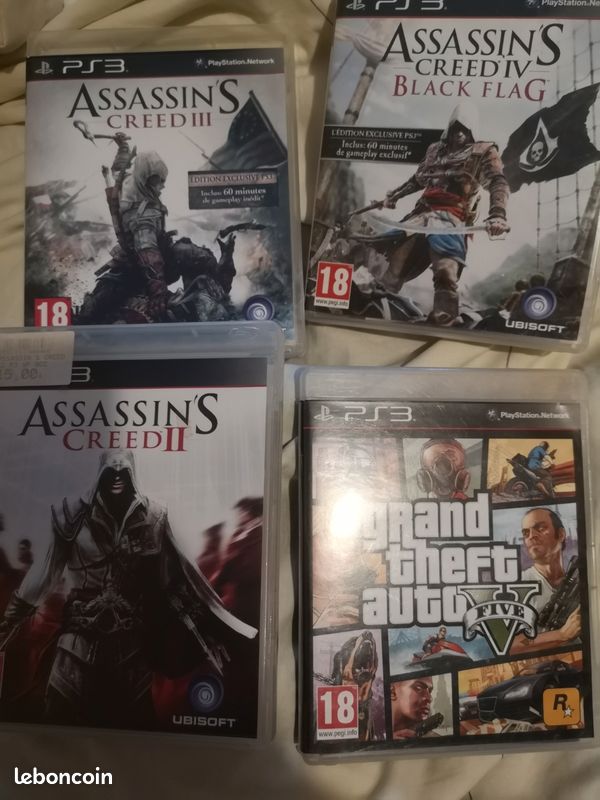 Lot Jeux ps3 à 18 - Jeux vidéo