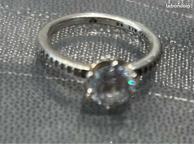 Bague fiançaille argent (image 2)