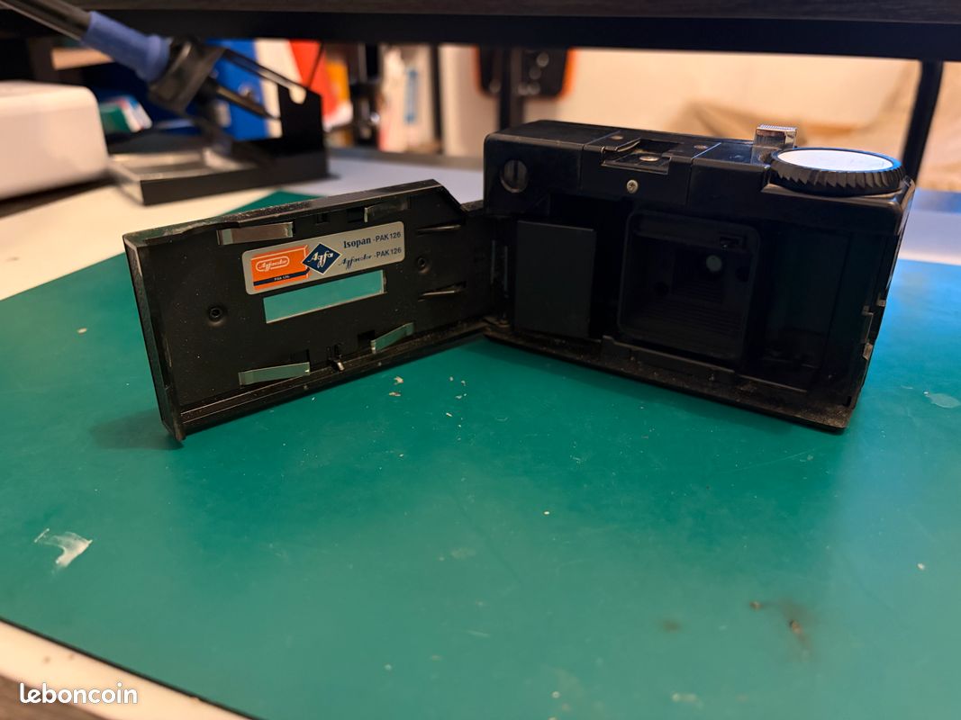 Appareil photo vintage Agfa ISO-PAK 126 non testé – déco, collection, pièces - Photo, audio & vidéo