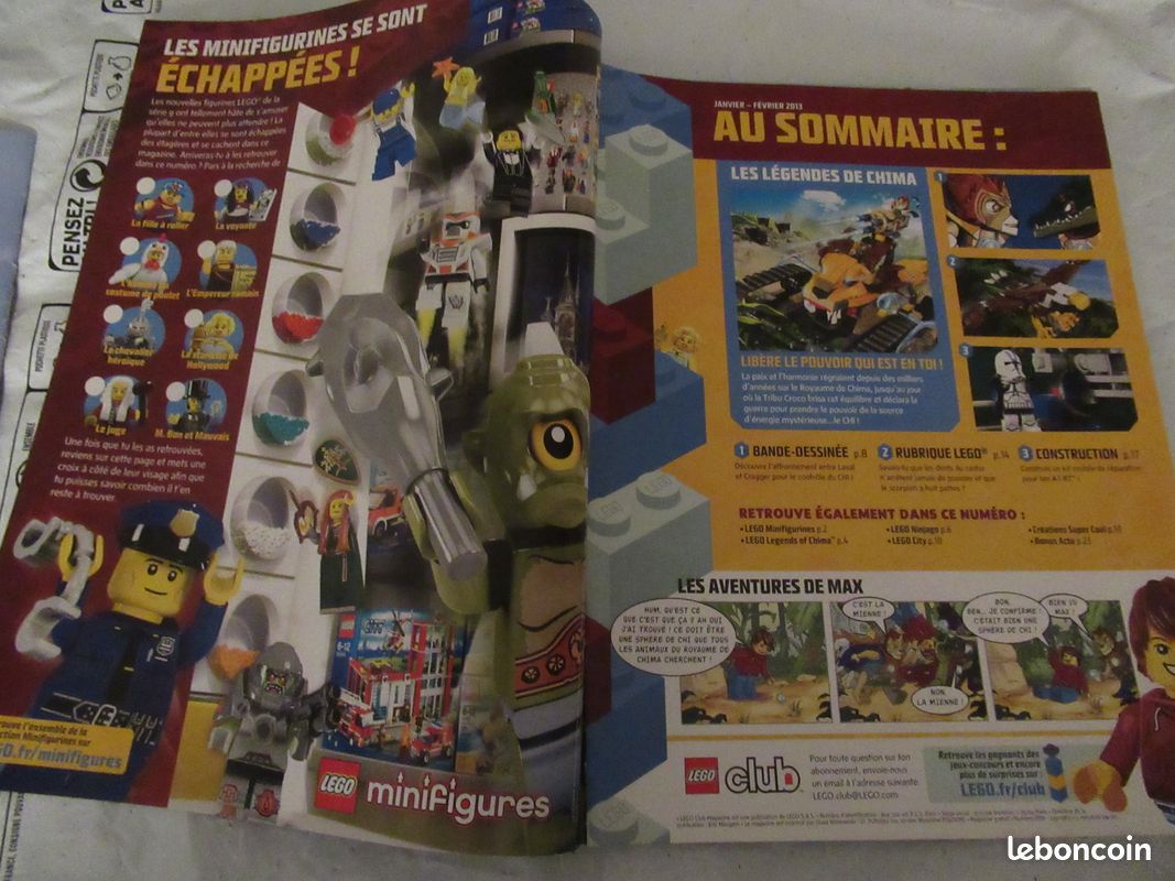 7 revues Lego club magazine (image 2)