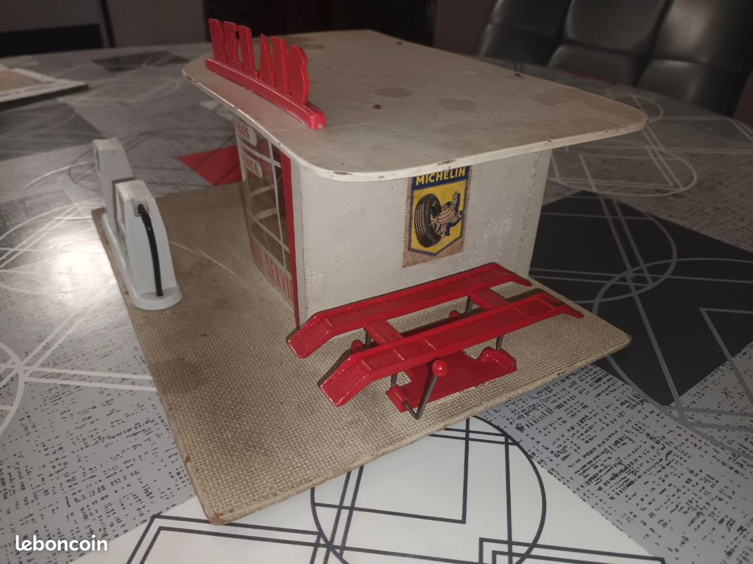 GARAGE 1/43 Enseigne Bp Service Pour Jouets Atomic Station Depreux Vroom EUR 15,00 - FR