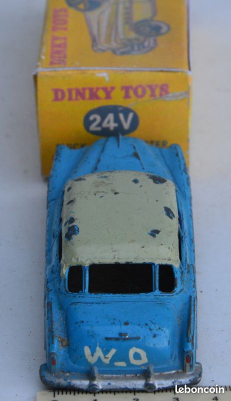 Miniature Buick 24V Bleue Dinky Toys 1/43 Sans Boîte - Occasion Vintage