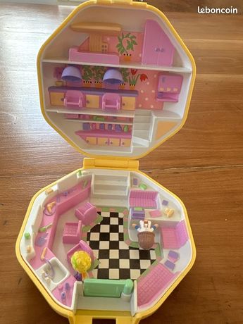 Polly pocket Bluebird 1990 salon de coiffure vintage - Jeux & Jouets