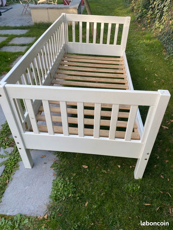 Lit blanc ikea (image 2)