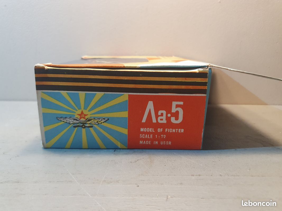 La-5 Aircraft, Scale 1:72, Die Cast, Metal, Made in USSR (Gk18